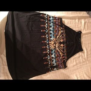 Torrid tank top southwestern design